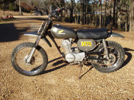 1974 HONDA XR75